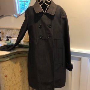 Kenneth Cole Charcoal trench coat
